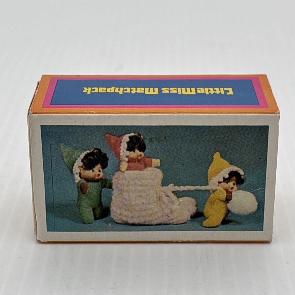 Little Miss Matchpack Doll Pink 1970s Vintage